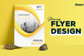 design urgent stunning business flyer media kit marketing materials