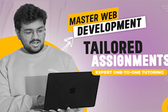 tutor and help you learn web development, javascript, react, frontend
