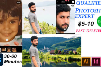edit enhance retouch change bg add remove objects in 1 hour