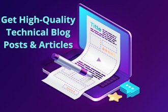 write engaging technical blog posts or articles