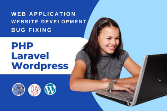 fix or develop new php laravel web application