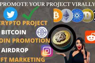 promote and advertise website,crypto,nft,bitcoin,opensea,discord marketing