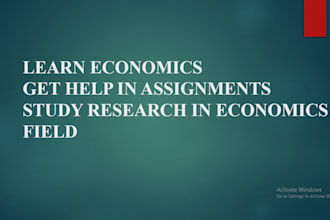 assist you in economics