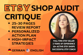critique your etsy shop and do SEO product listing optimization