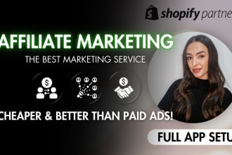 setup an affiliate marketing app for your shopify store