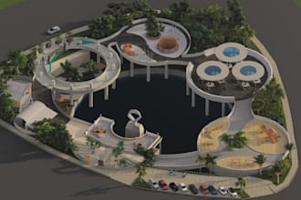 make landscape design modeling and rendering