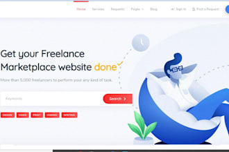 create freelance marketplace with hive press  theme