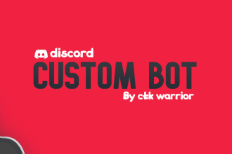 create custom discord bot