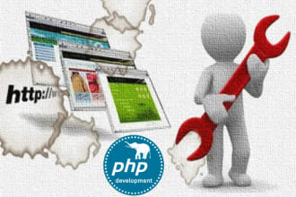 install or write any PHP script on your web server