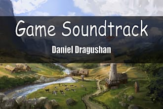 compose and mixing soundtrack for game or mobile app