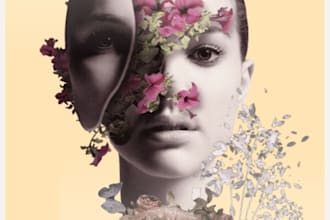 make unique digital collage art