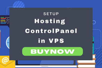 setup hosting control panel in vps