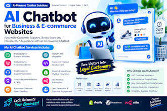 build ai chatbot for websites and ecommerce stores