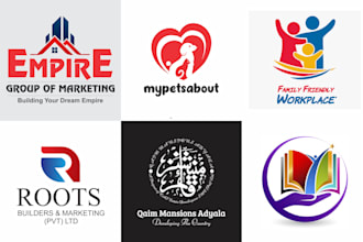 stunning and unique business logo design with copyright
