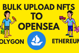 bulk upload your nfts to opensea fast and secure