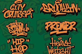 draw lettering handstyle graffiti tagging typoraphy