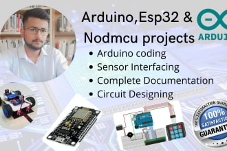 do arduino mega, arduino nano, nodmcu,  esp programming for u