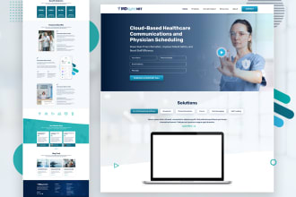 design interactive website mockup in figma