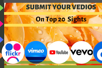 post your videos on top 20 ranked sites