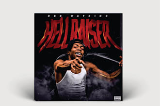 create a professional hip hop album, single or mixtape cover artwork