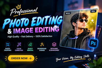 do professional photo editing or image editing
