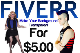 make a transparent image