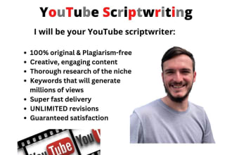 write a youtube script in a very engaging way
