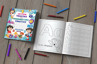 design low content book covers and interiors for KDP