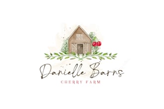 design elegant watercolor logo