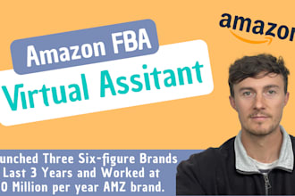 be your expert amazon fba private label virtual assistant va