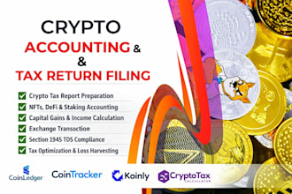 calculate crypto tax and prepare reports