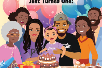 create awesome children illustrations and alphabet books