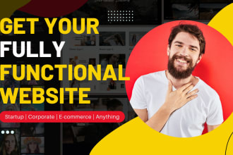 build a fully functional website