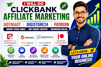 do clickbank affiliate marketing, hotmart link, digistore24, patreon promotion