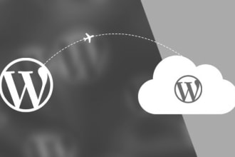 do wordpress website migration, move website