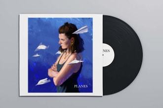 do cover art for vinyl, books, post casts or suitable