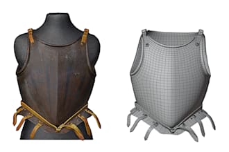 do the retopology and uvs of your model