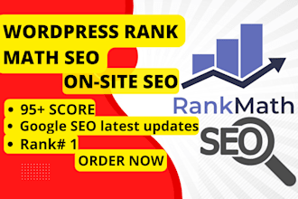 do wordpress onpage SEO optimization with rankmath