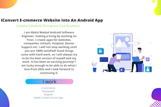 convert a website to android app