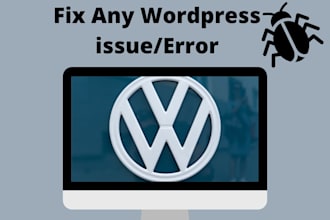 fix any wordpress issue or error