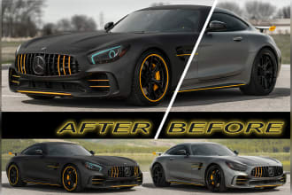 modify your car image professionally