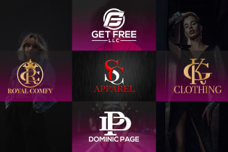 design luxury fashion, clothing brands, or streetwear logo