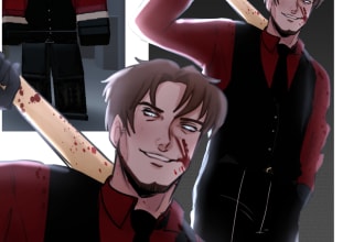 draw youre roblox , minecraft or other games avatar