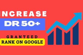 increase domain rating ahrefs dr 0 to 50 plus fast