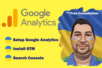 setup google analytics 4, tag manager, enhanced ecommerce