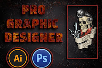 edit any graphics and logo, vector tracing,t shirt design,adobe illustrator work