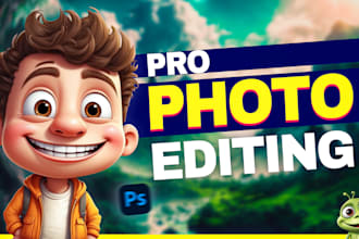 do photoshop photo editing, image manipulation, photo retouching