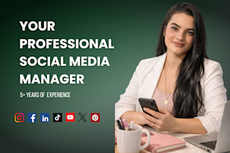 manage your social media pages professionally