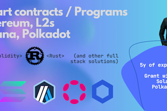 code smart contracts etc solidity rust ethereum l2s solana