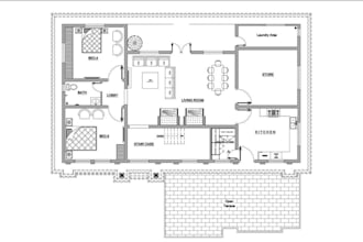 draw furniture layout plans